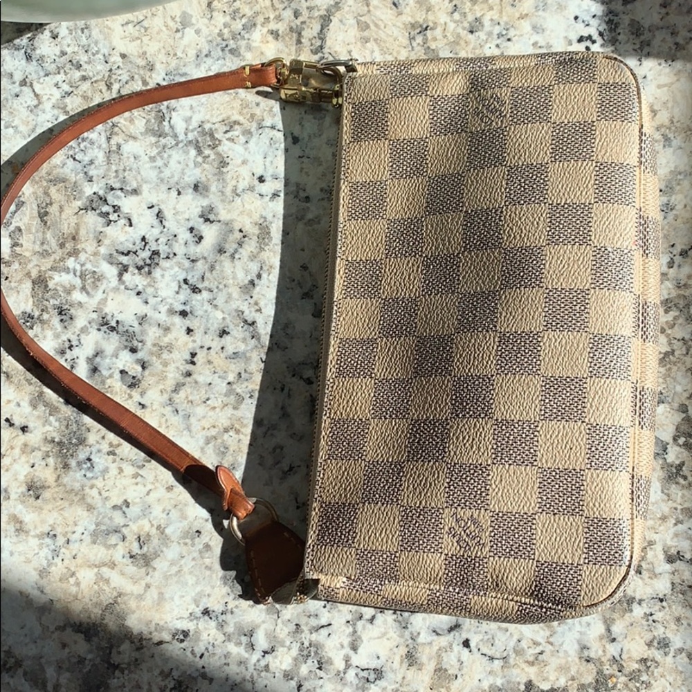 Louis Vuitton Pochette - Damier Azur Canvas